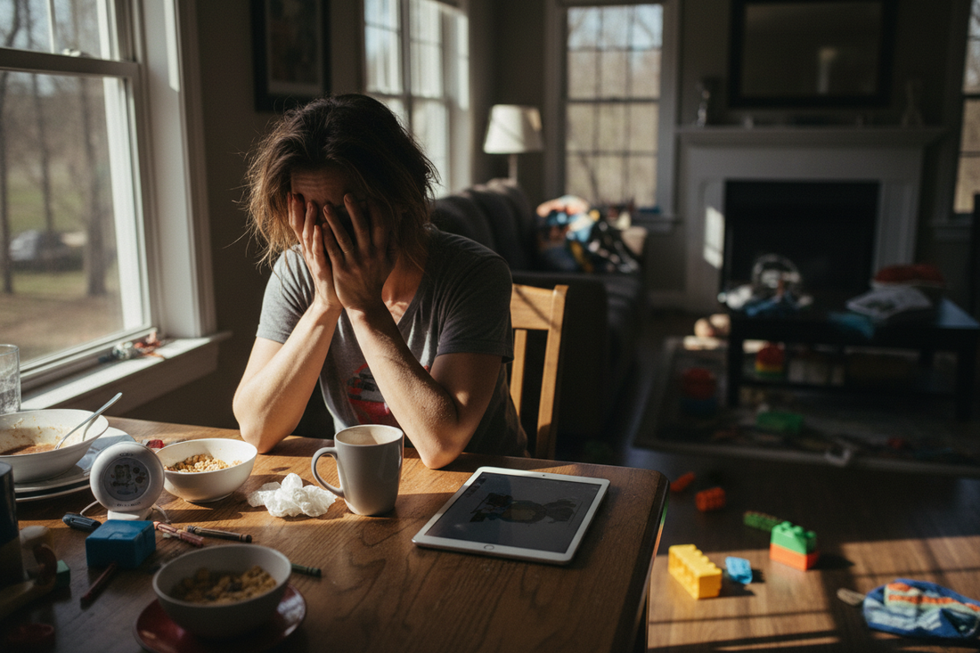 burn out parental : quand la charge mentale épuise les parents jour après jour